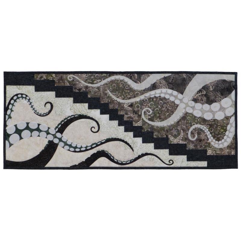 Wildfire Designs Alaska Octopus Attract Applique Quilt Pattern