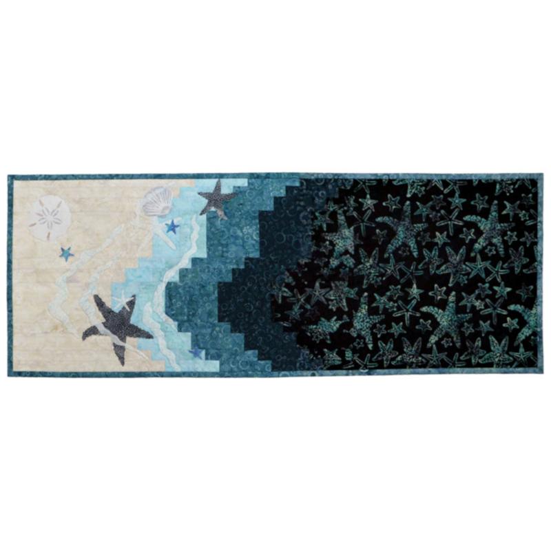 Wildfire Designs Alaska Shoreline Starfish Applique Quilt Pattern